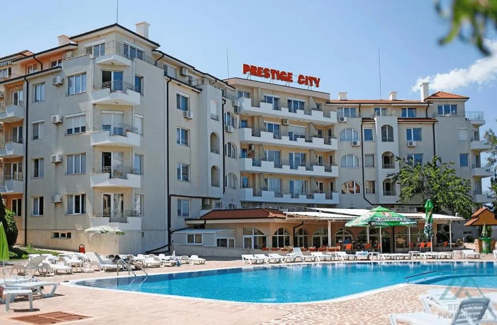2-izbový apartmán v Prestige City, 300 m od pláže, Slnečné pobrežie  - 1