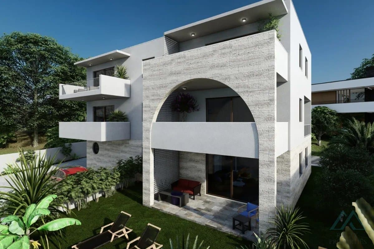 Moderný 2-izbový apartmán v novostavbe s výhľadom na more, ostrov Čiovo - foto 6