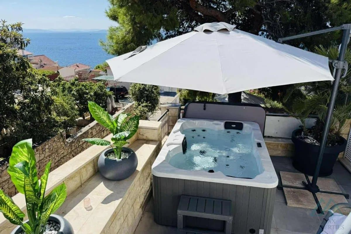 Apartmánový dom s panoramatickým výhľadom na more, ostrov Čiovo – Dalmácia - foto 18