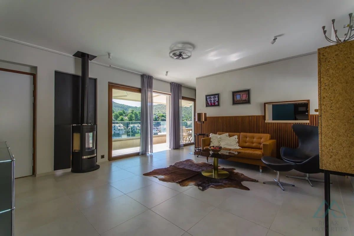 Novostavba vily s bazénom a otvoreným výhľadom na more, Brač – Bobovišća - foto 9