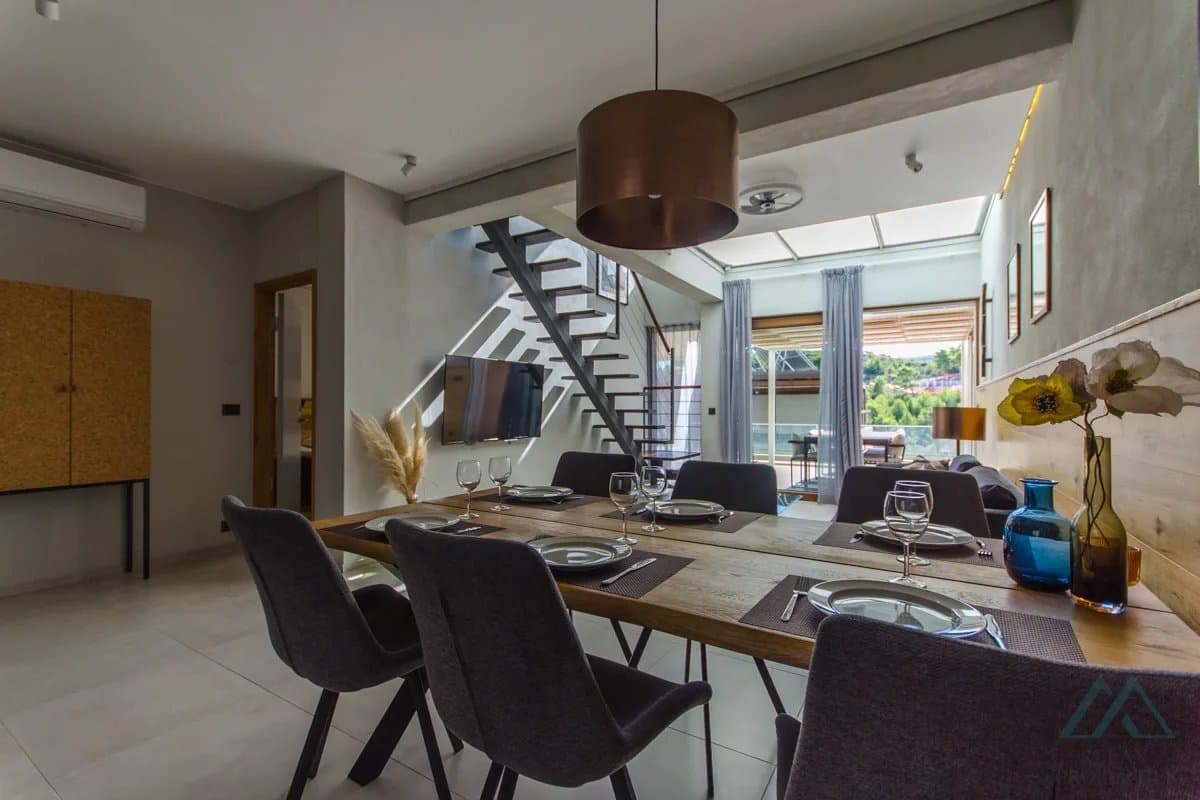 Novostavba vily s bazénom a otvoreným výhľadom na more, Brač – Bobovišća - foto 14