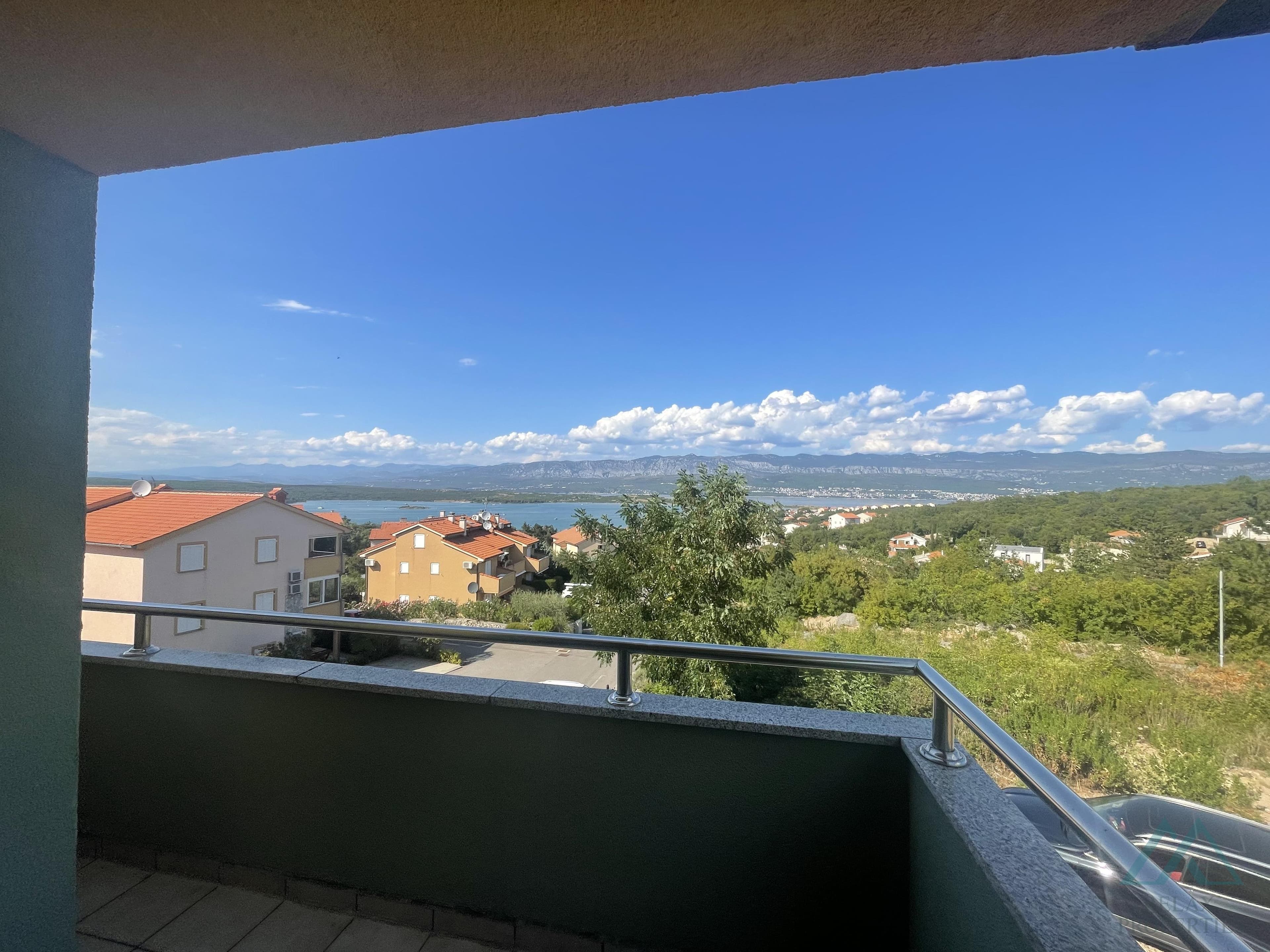 Apartmán s výhľadom na more v blízkosti pláže, ostrov Krk – Soline - 1