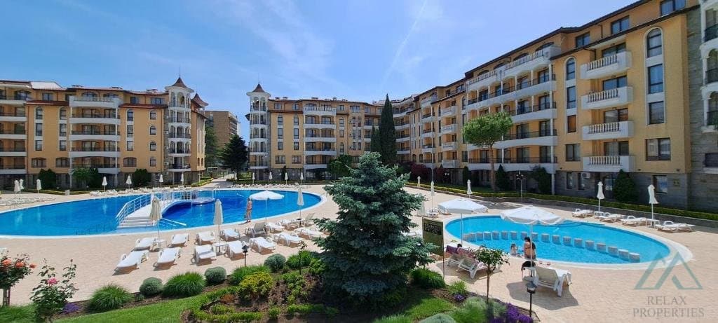 Štúdio v obľúbenom komplexe Royal Sun, 300m od mora, Slnečné pobrežie - foto 14