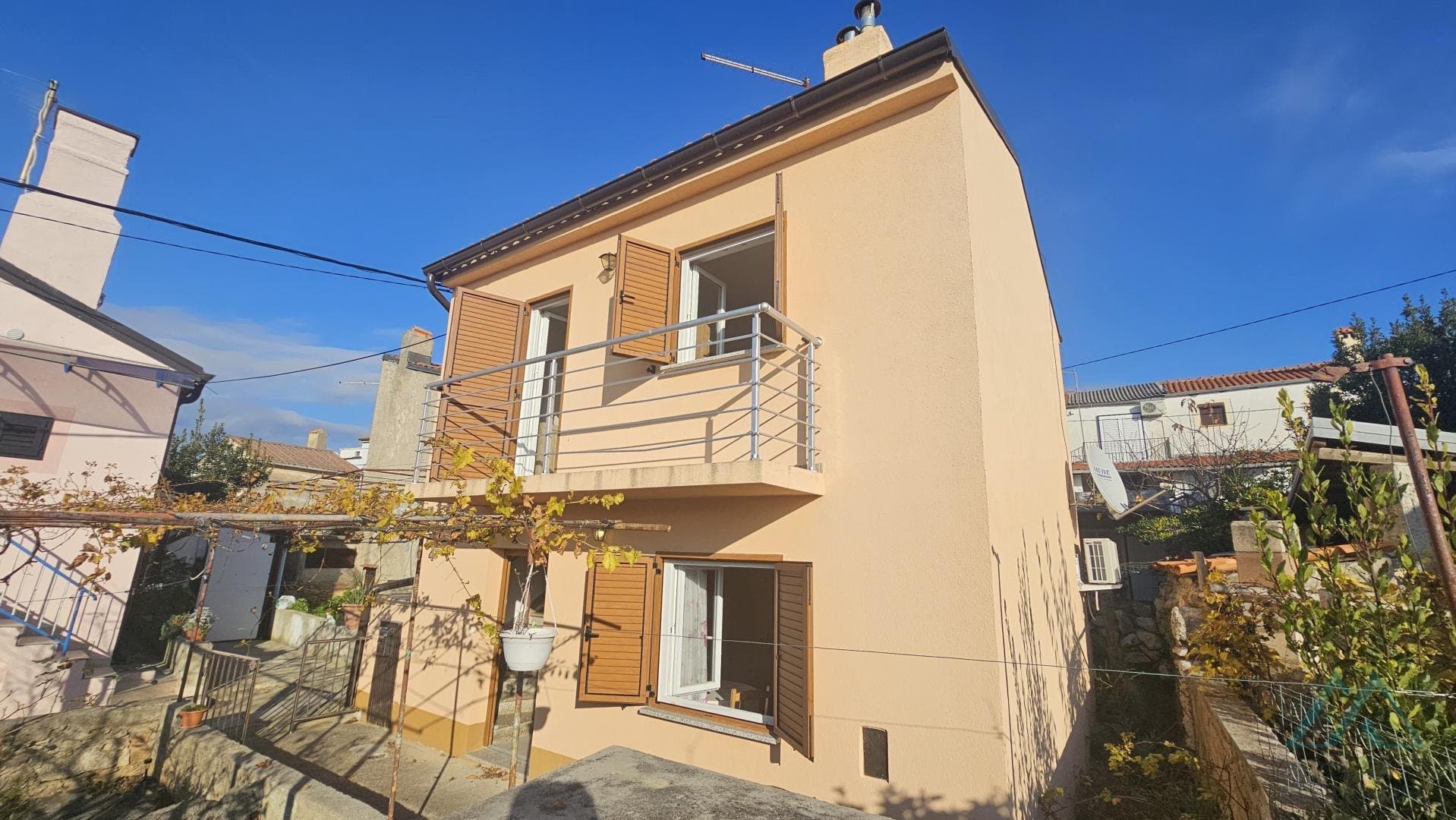 Malý domček s výhľadom na more, Punat, ostrov Krk - 1