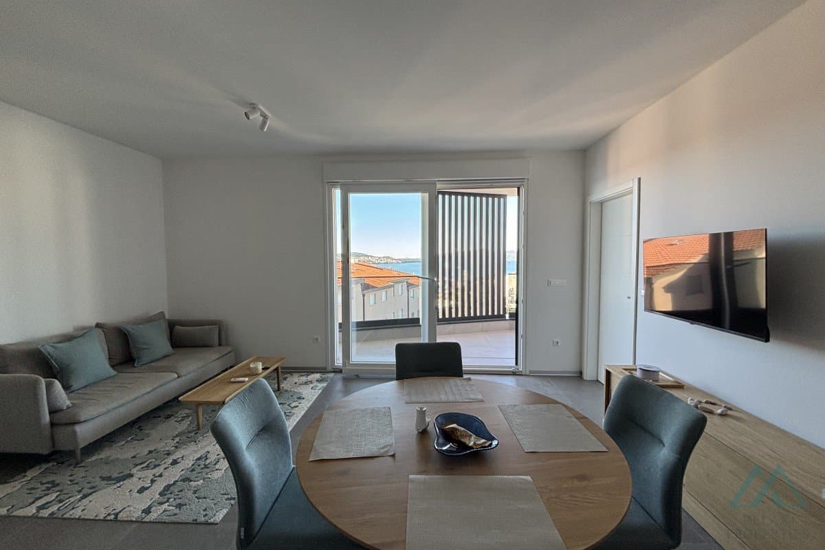 3-izbový penthouse s výhľadom na more a strešnou terasou – Trogir, Čiovo - foto 8