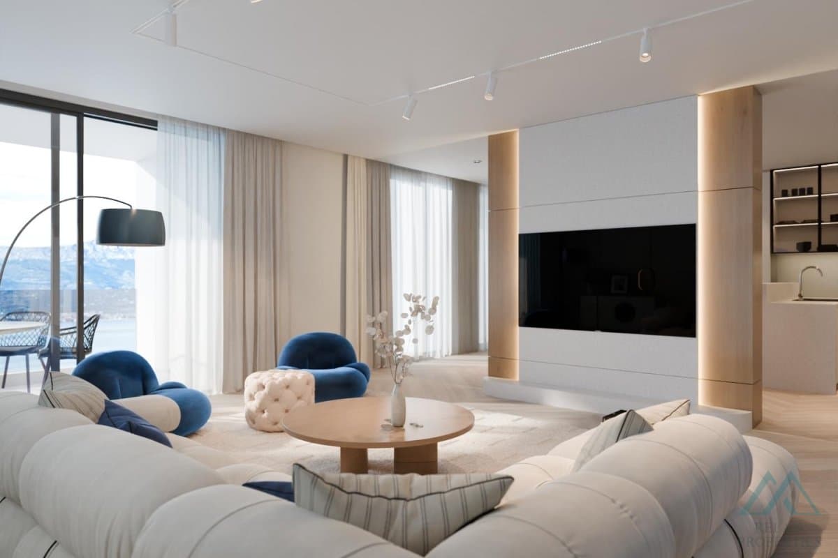 Moderný apartmán so záhradou pri mori – Čiovo, Dalmácia, len 110 m od pláže - foto 8