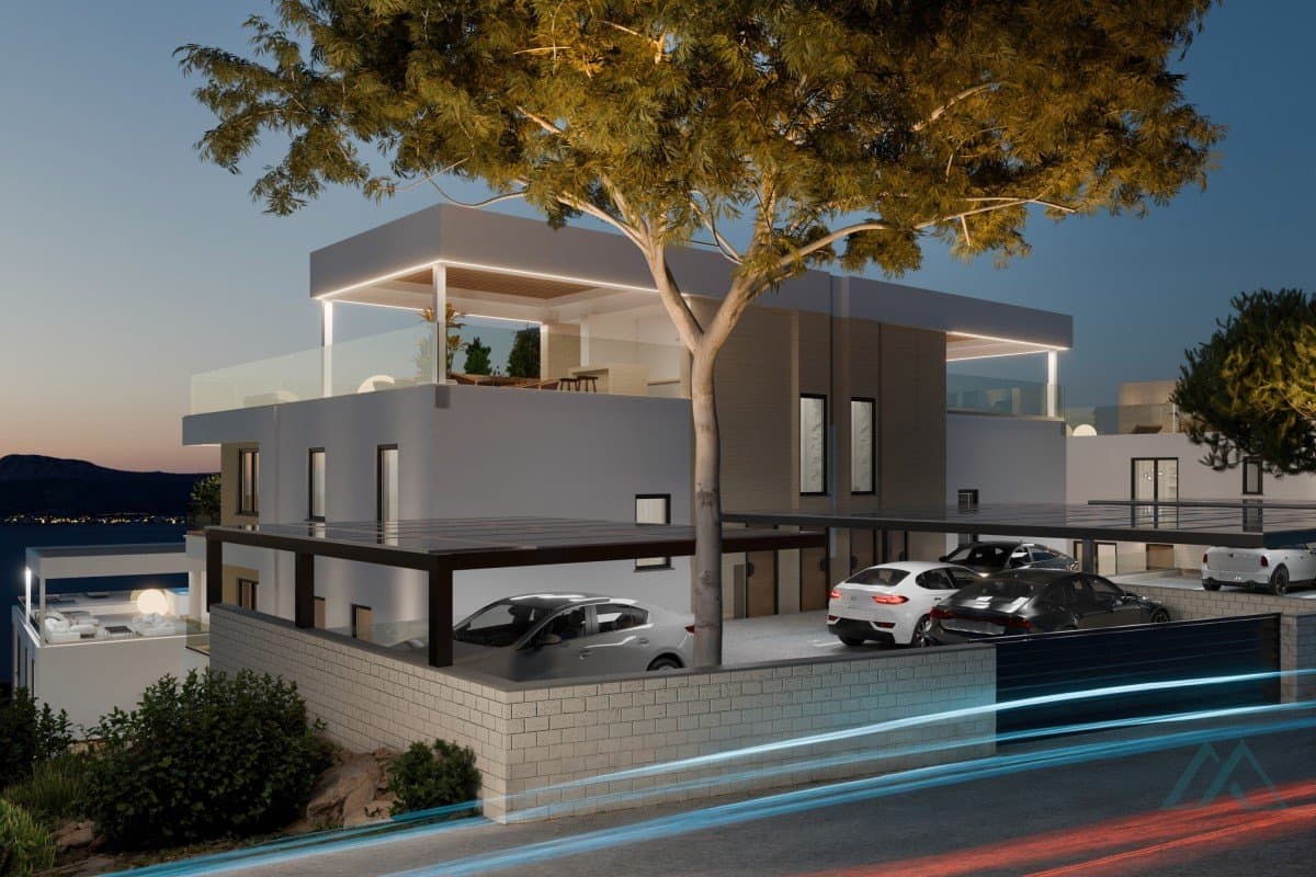 2-izbový apartmán s loggiou pri mori – Čiovo, Dalmácia, len 110 m od pláže - 4