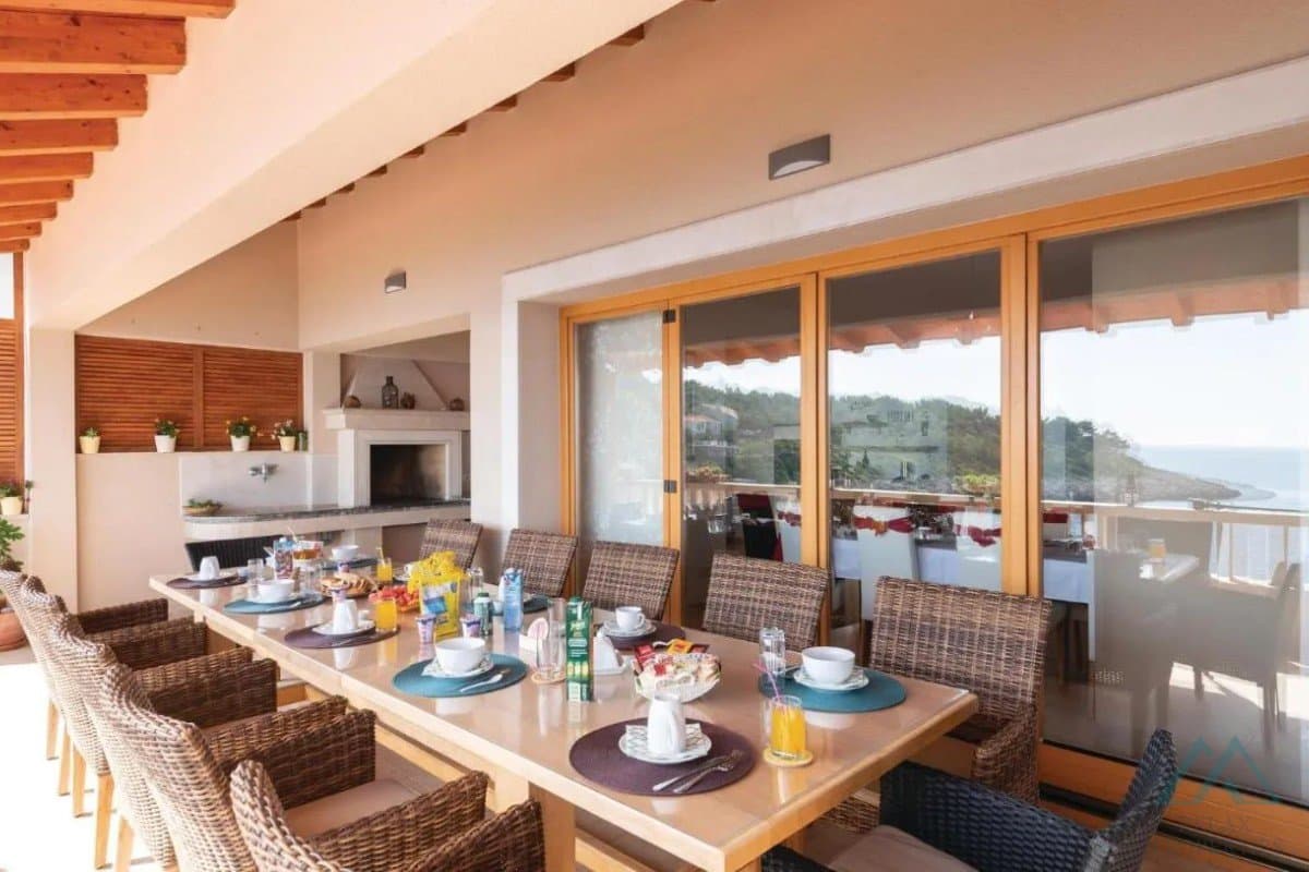 Luxusná vila priamo pri mori s bazénom – ostrov Korčula, prvá línia, Chorvátsko - foto 8