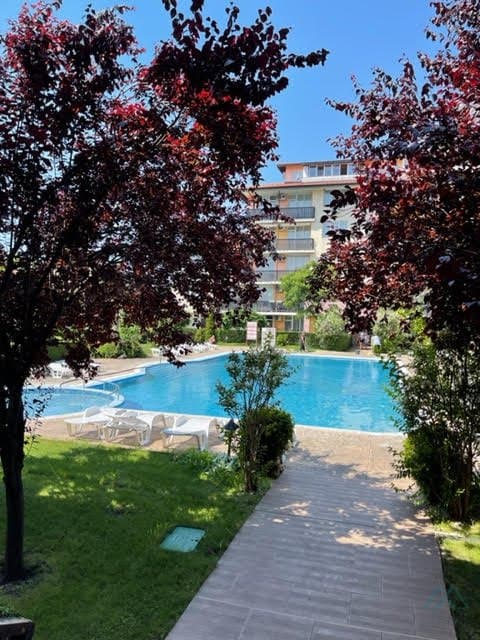 2-izbový apartmán s výhľadom na bazén – Chateau Aheloy 1, Aheloy, 500 m od pláže - foto 5