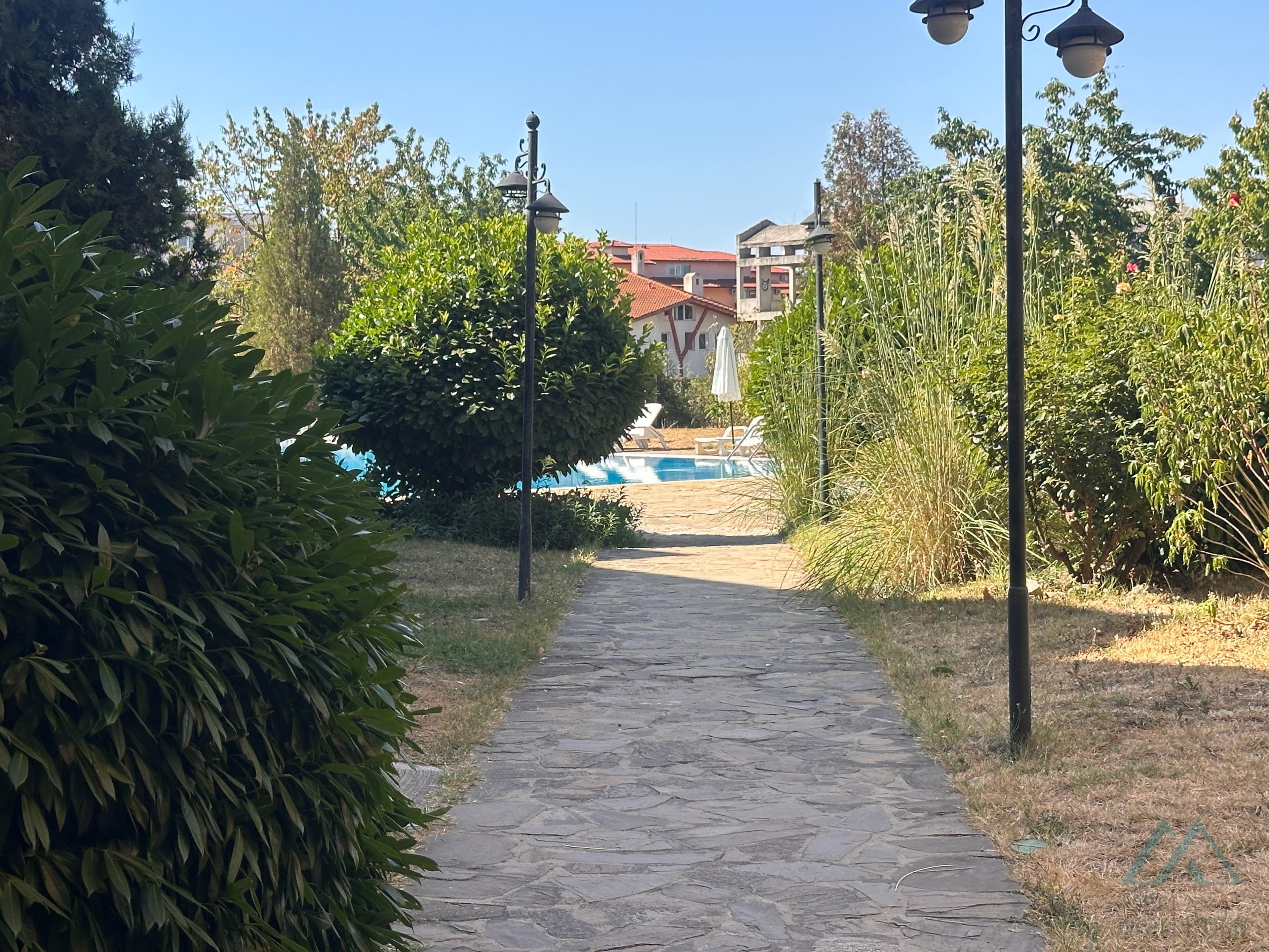 2-izbový apartmán s výhľadom na bazén – Chateau Aheloy 1, Aheloy, 500 m od pláže - foto 6