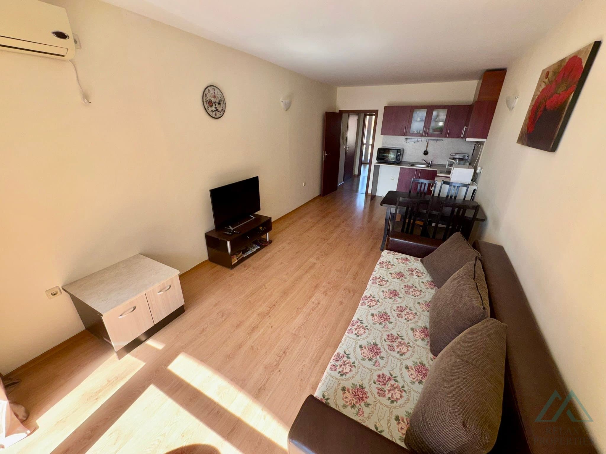 2-izbový apartmán s výhľadom na bazén – Chateau Aheloy 1, Aheloy, 500 m od pláže - foto 16