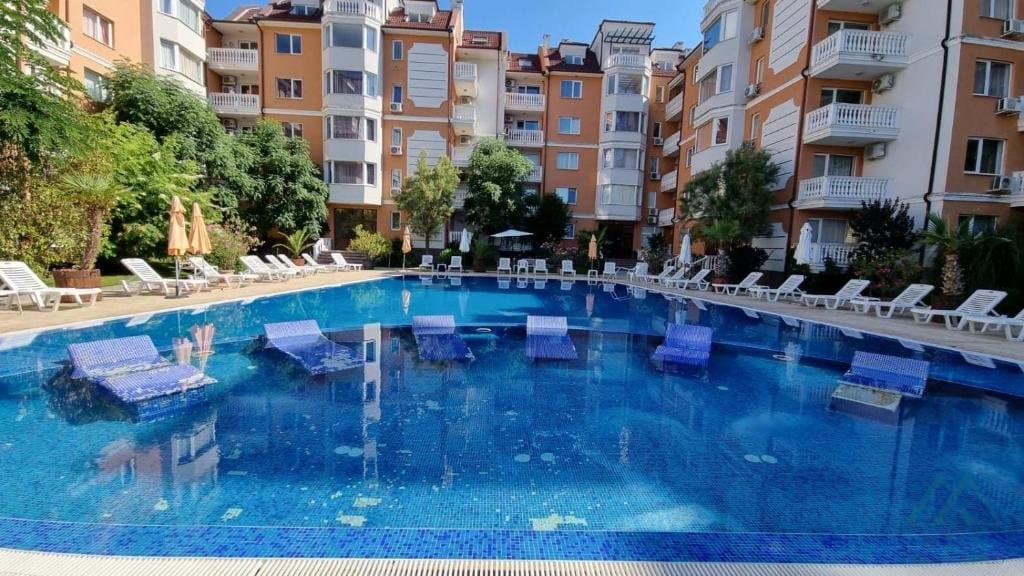 2-izbový apartmán v Sea Diamond, Slnečné pobrežie, 530 m od pláže Cacao Beach - 4