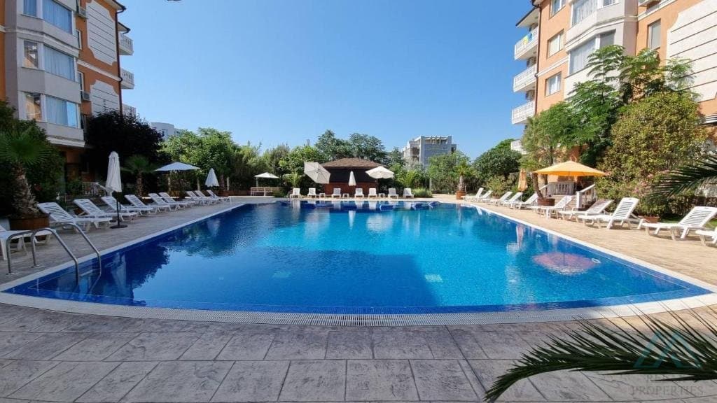 2-izbový apartmán v Sea Diamond, Slnečné pobrežie, 530 m od pláže Cacao Beach - 5