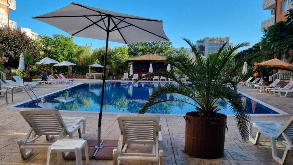 2-izbový apartmán v Sea Diamond, Slnečné pobrežie, 530 m od pláže Cacao Beach - foto 6