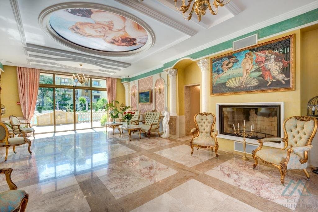 Luxusný 2-izbový apartmán s garážovým parkovaním, Venera Palace, 350m od mora, Slnečné pobrežie - foto 33