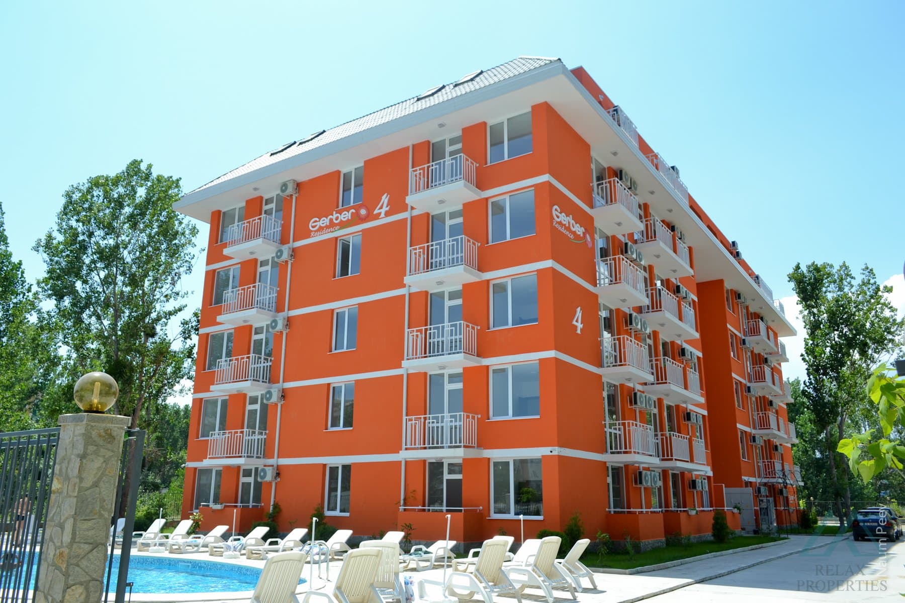 Štúdiový apartmán v komplexe Gerber 4, 400m od mora, Slnečné pobrežie - 1