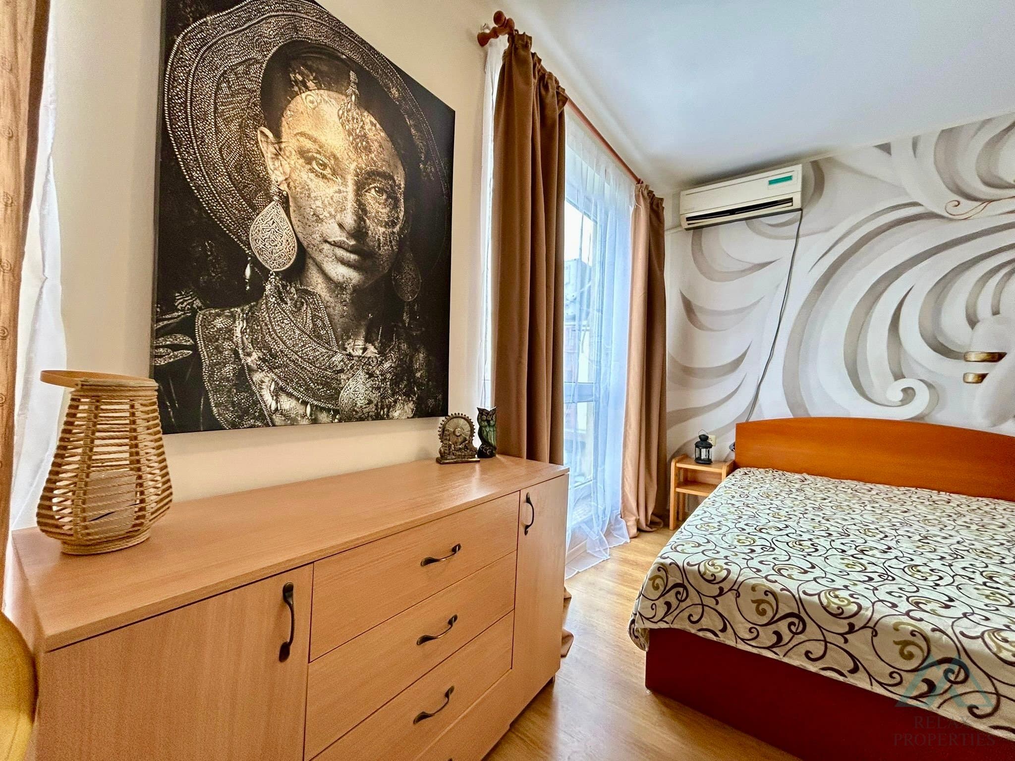 Priestranné štúdio 50 m², komplex Flores Park, len 300 m od pláže, Slnečné pobrežie - foto 10