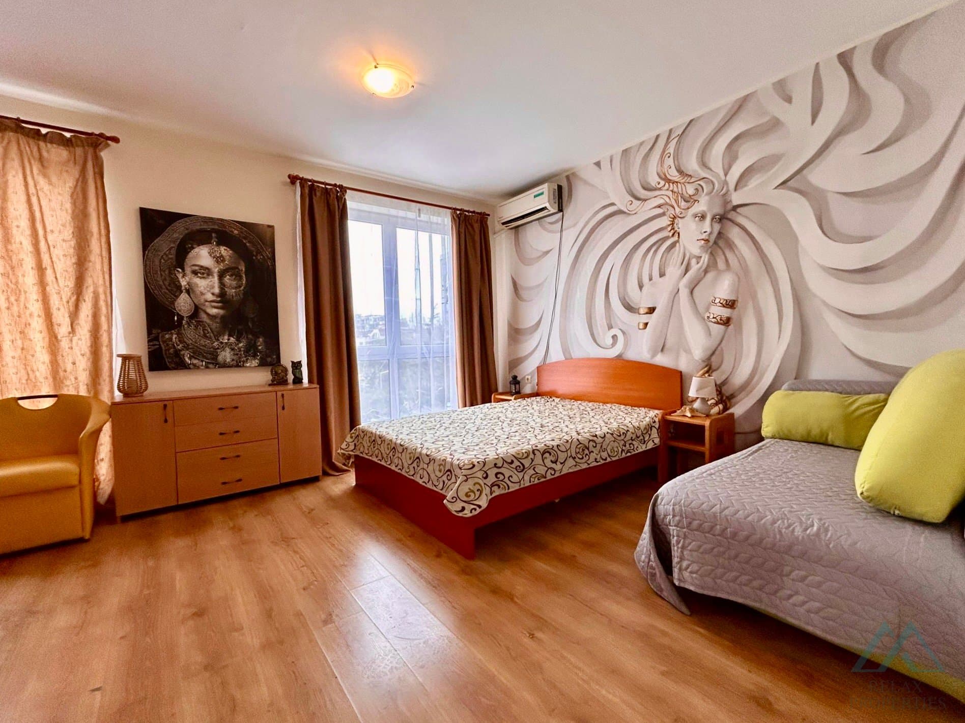 Priestranné štúdio 50 m², komplex Flores Park, len 300 m od pláže, Slnečné pobrežie - foto 7