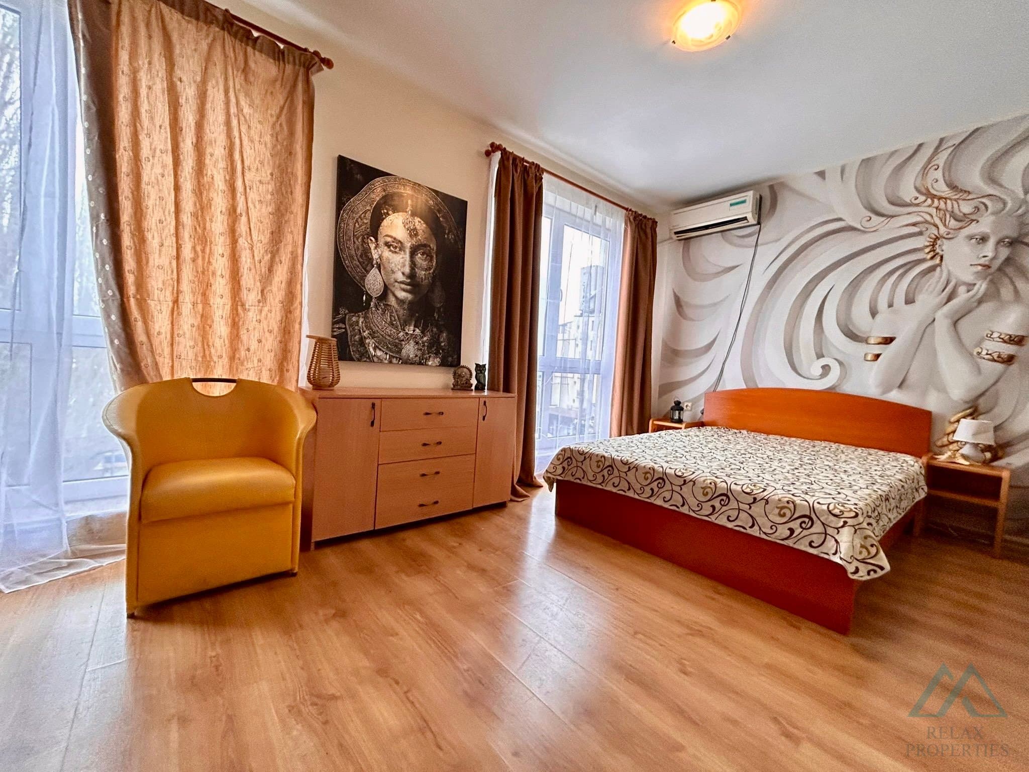 Priestranné štúdio 50 m², komplex Flores Park, len 300 m od pláže, Slnečné pobrežie - foto 8