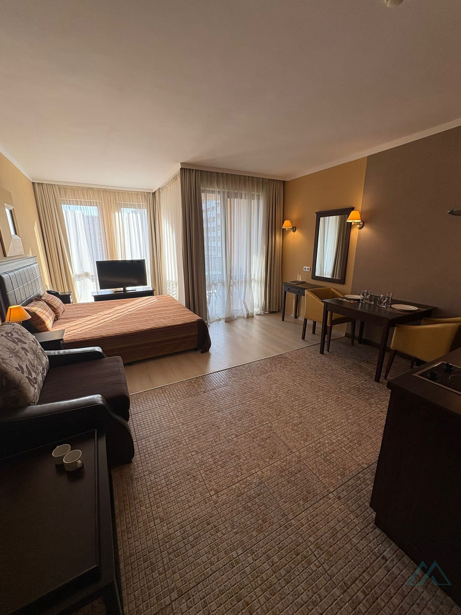 Štúdiový apartmán v 5* Barcelo Royal Beach, prvá línia pri mori, Slnečné pobrežie - foto 8