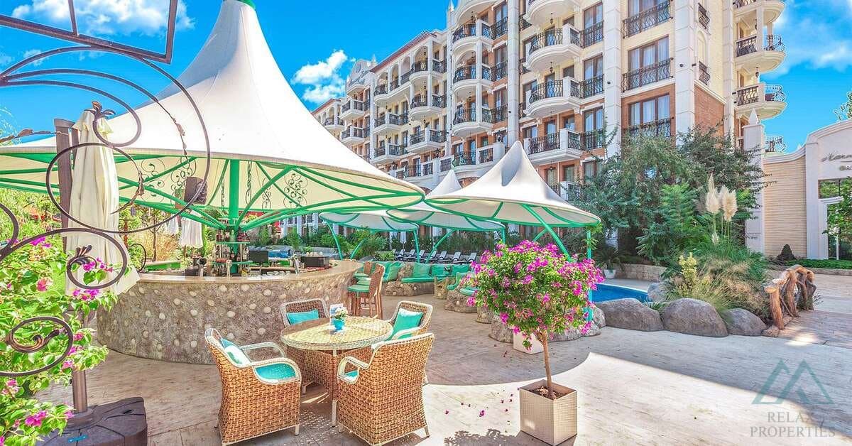 Luxusný 2-izbový apartmán pri bazéne v Harmony Suites 11, Slnečné pobrežie - foto 15