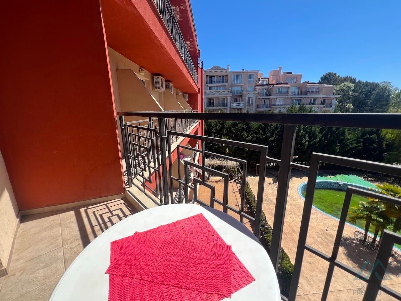 Skvelá cena! Apartmán v komplexe Aphrodite 2, 400m od pláže, Slnečné pobrežie - foto 8