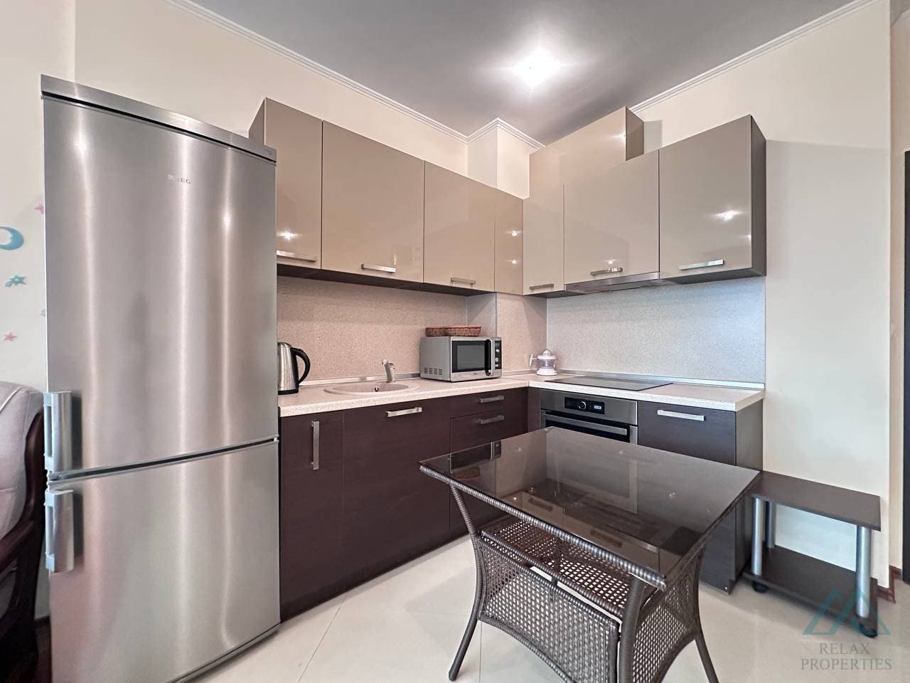 Veľký 3 izbový apartmán s terasou a výhľadom na more, Hotel Babylon, 120m od mora, Slnečné pobrežie - 2