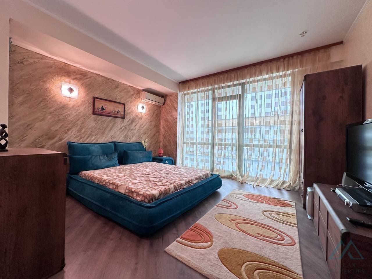 Veľký 3 izbový apartmán s terasou a výhľadom na more, Hotel Babylon, 120m od mora, Slnečné pobrežie - foto 7