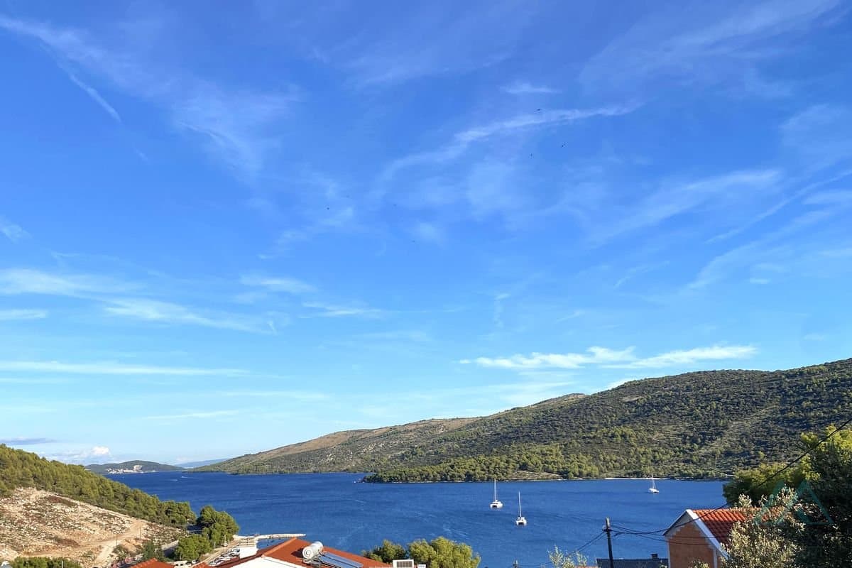 Novostavba domu s bazénom a výhľadom na more Marina, Chorvátsko - foto 6