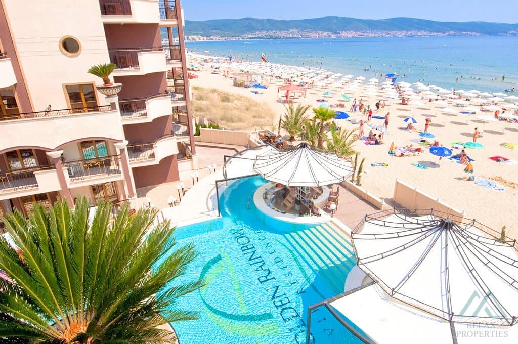 3 izbový apartmán priamo na pláži s výhľadom na more, Golden Rainbow VIP Residence, Slnečné pobrežie, Bulharsko - foto 30