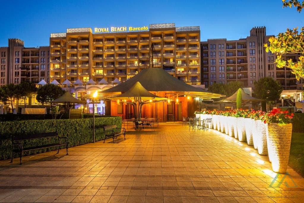 Luxusný 3 izbový apartmán s terasou a bočným výhľadom na more, Barcelo Royal Beach, Slnečné pobrežie - foto 34