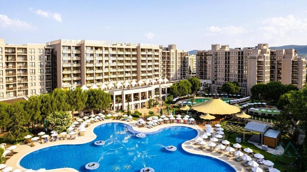 Luxusný 3 izbový apartmán s terasou a bočným výhľadom na more, Barcelo Royal Beach, Slnečné pobrežie - foto 41