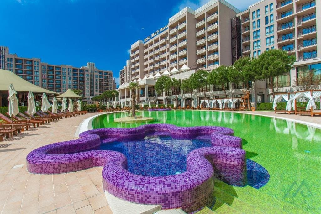 Luxusný 3 izbový apartmán s terasou a bočným výhľadom na more, Barcelo Royal Beach, Slnečné pobrežie - foto 17