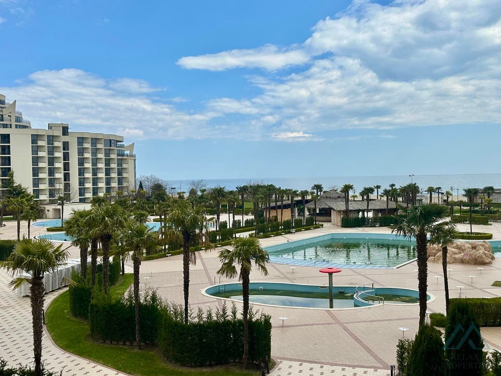 Apartmán s výhľadom na more priamo pri pláži v komplexe Majestic, Slnečné pobrežie, Bulharsko - foto 16