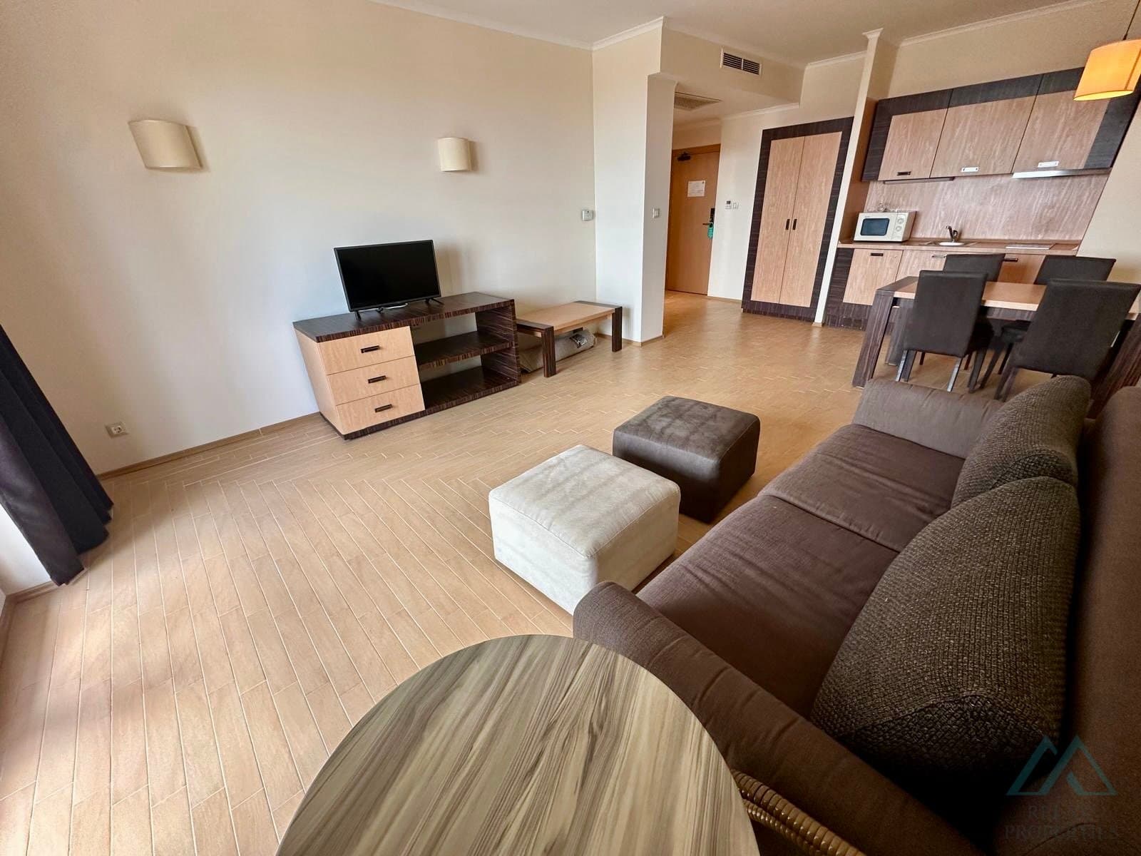 Apartmán s výhľadom na more priamo pri pláži v komplexe Majestic, Slnečné pobrežie, Bulharsko - foto 6