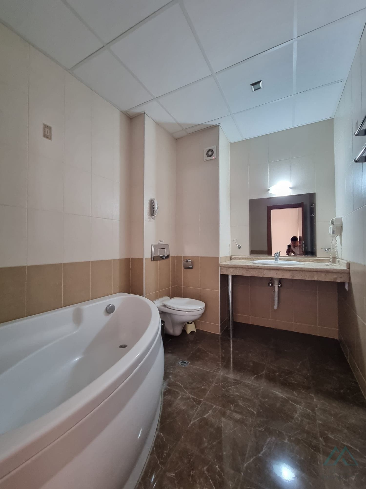 2-izbový apartmán s výhľadom na bazén, 200 m od pláže – Poseidon, Slnečné pobrežie - foto 16