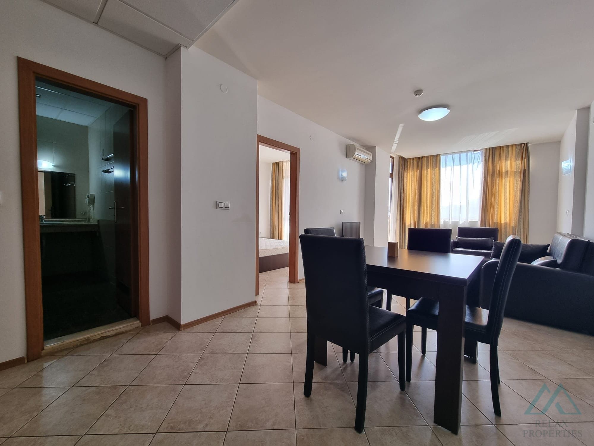 2-izbový apartmán s výhľadom na bazén, 200 m od pláže – Poseidon, Slnečné pobrežie - 5