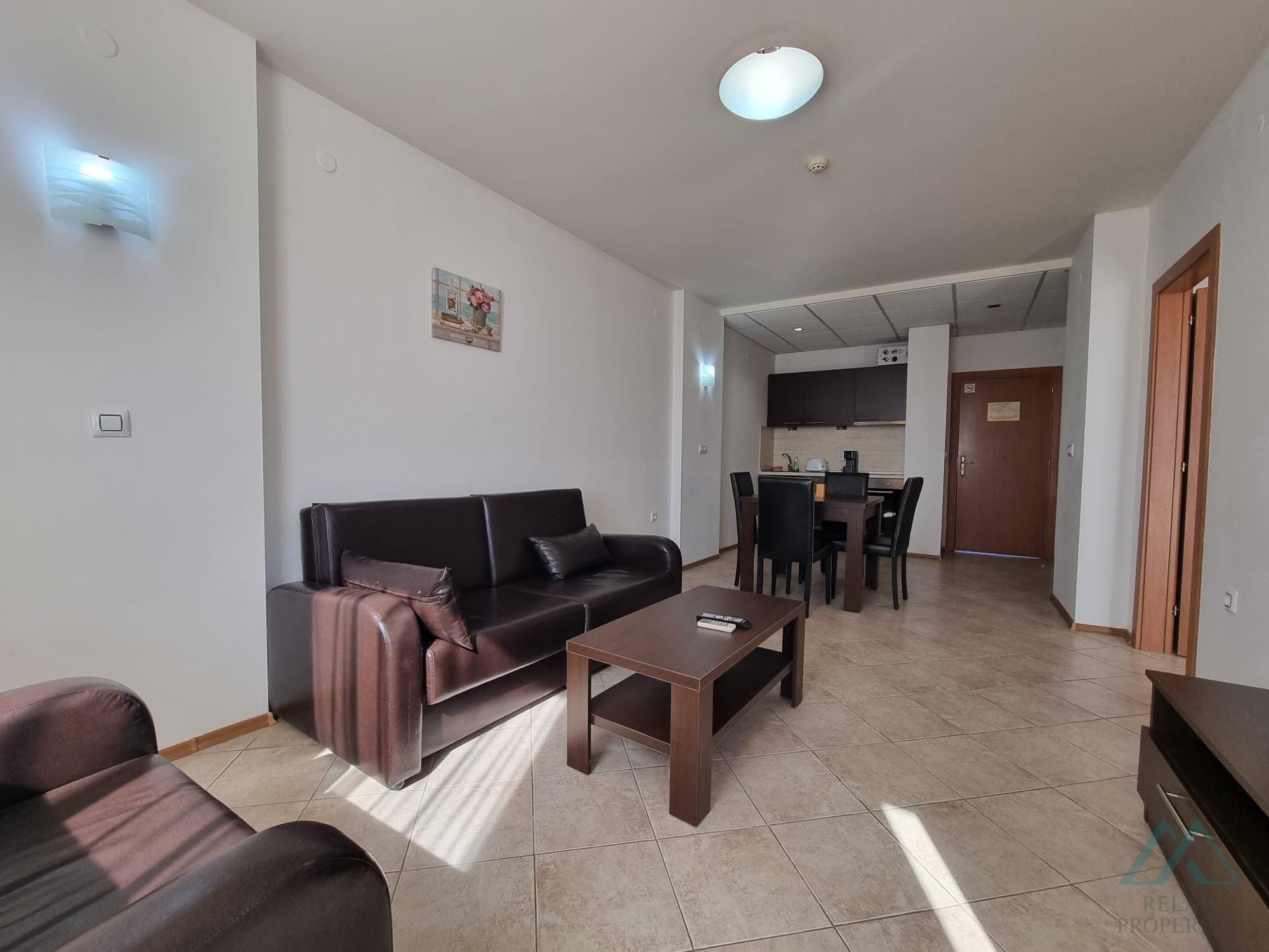 2-izbový apartmán s výhľadom na bazén, 200 m od pláže – Poseidon, Slnečné pobrežie - foto 9