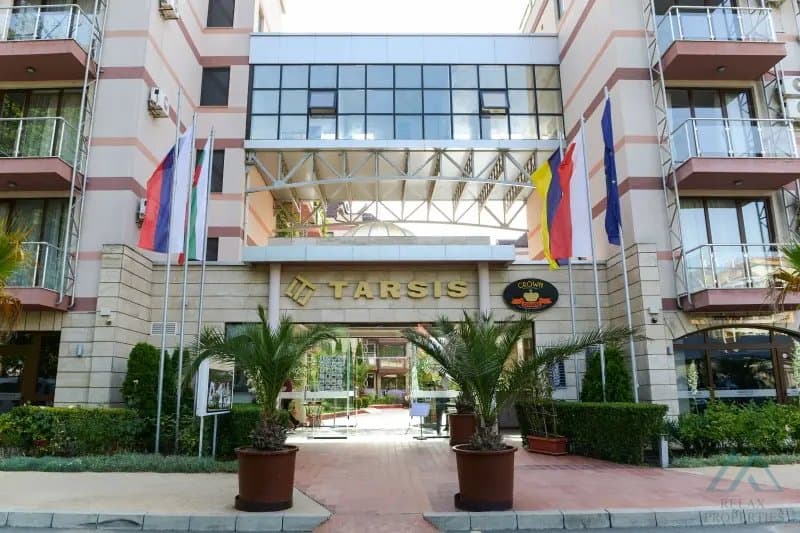 Skvelá cena! Apartmán s výhľadom na bazén v Tarsis Club & SPA, Slnečné pobrežie - foto 14
