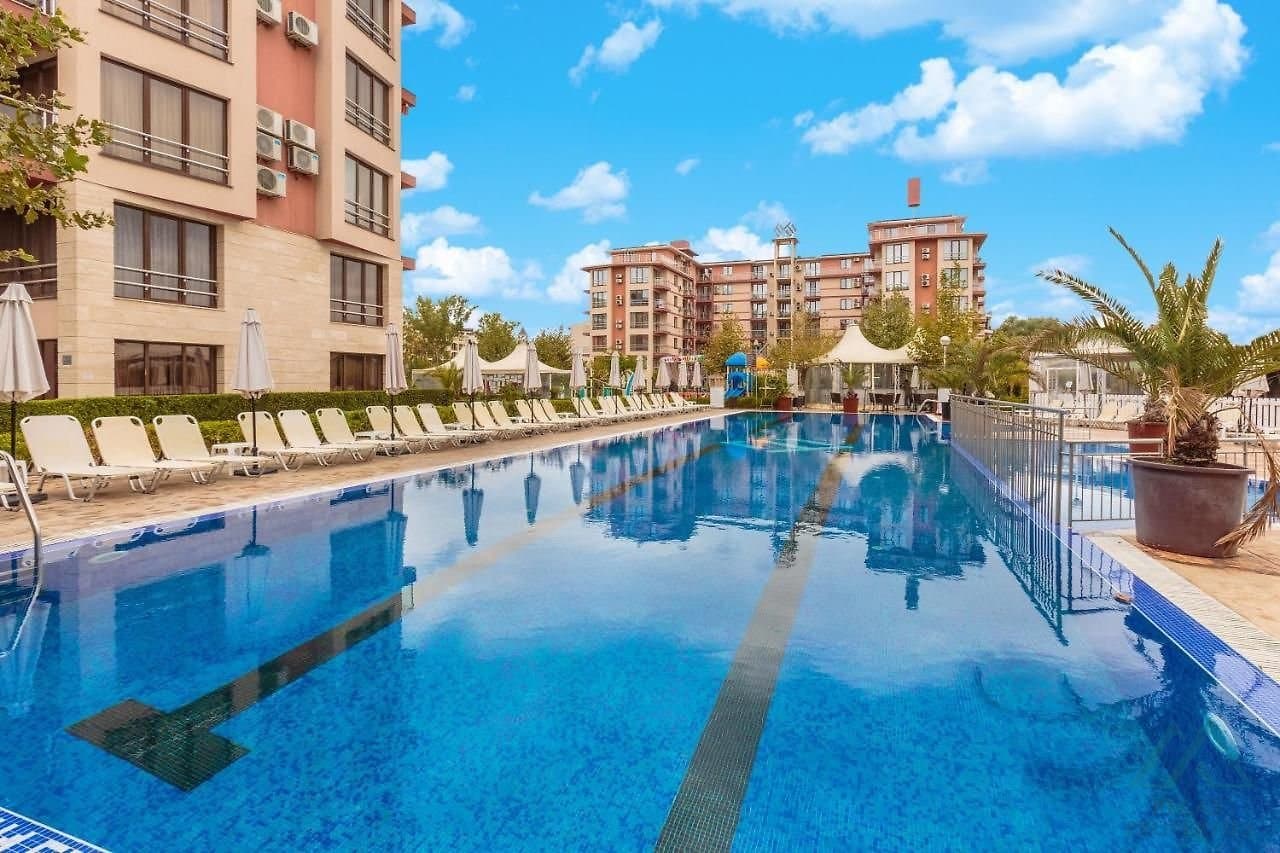 Skvelá cena! Apartmán s výhľadom na bazén v Tarsis Club & SPA, Slnečné pobrežie - foto 18