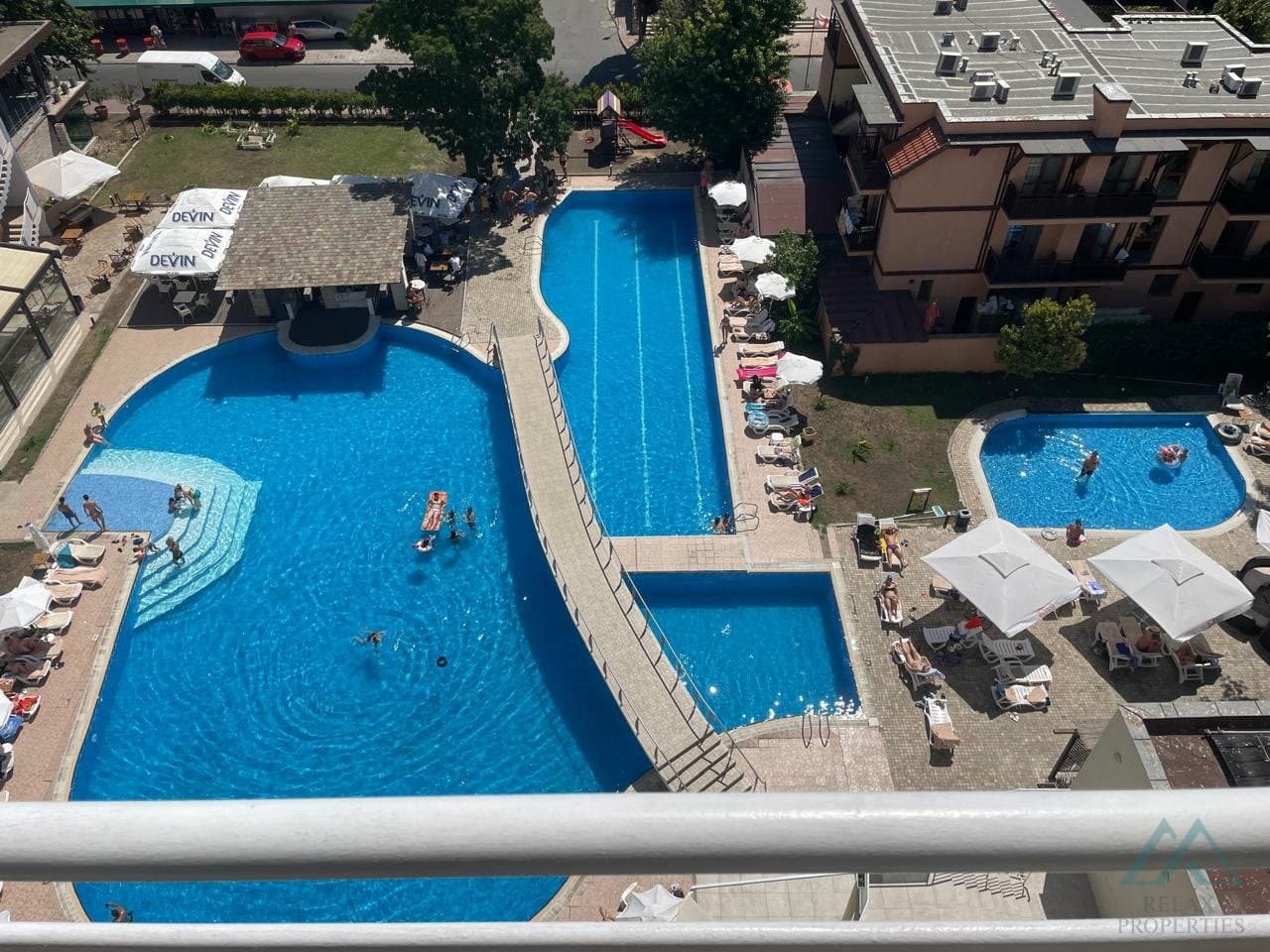 2-izbový apartmán s výhľadom na more, 200 m od pláže – Slnečné pobrežie - 4