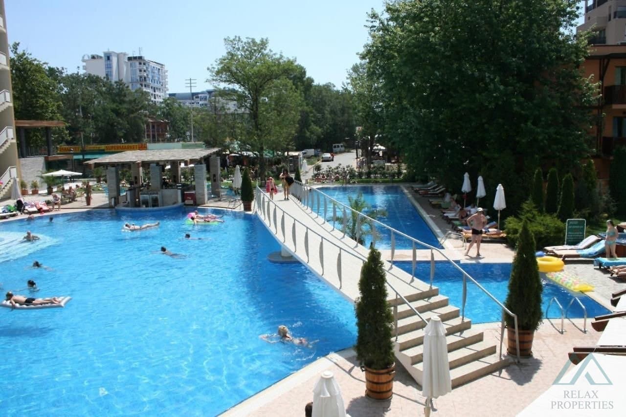 Apartmán s výhľadom na more a bazén, 200 m od pláže – Slnečné pobrežie - foto 22
