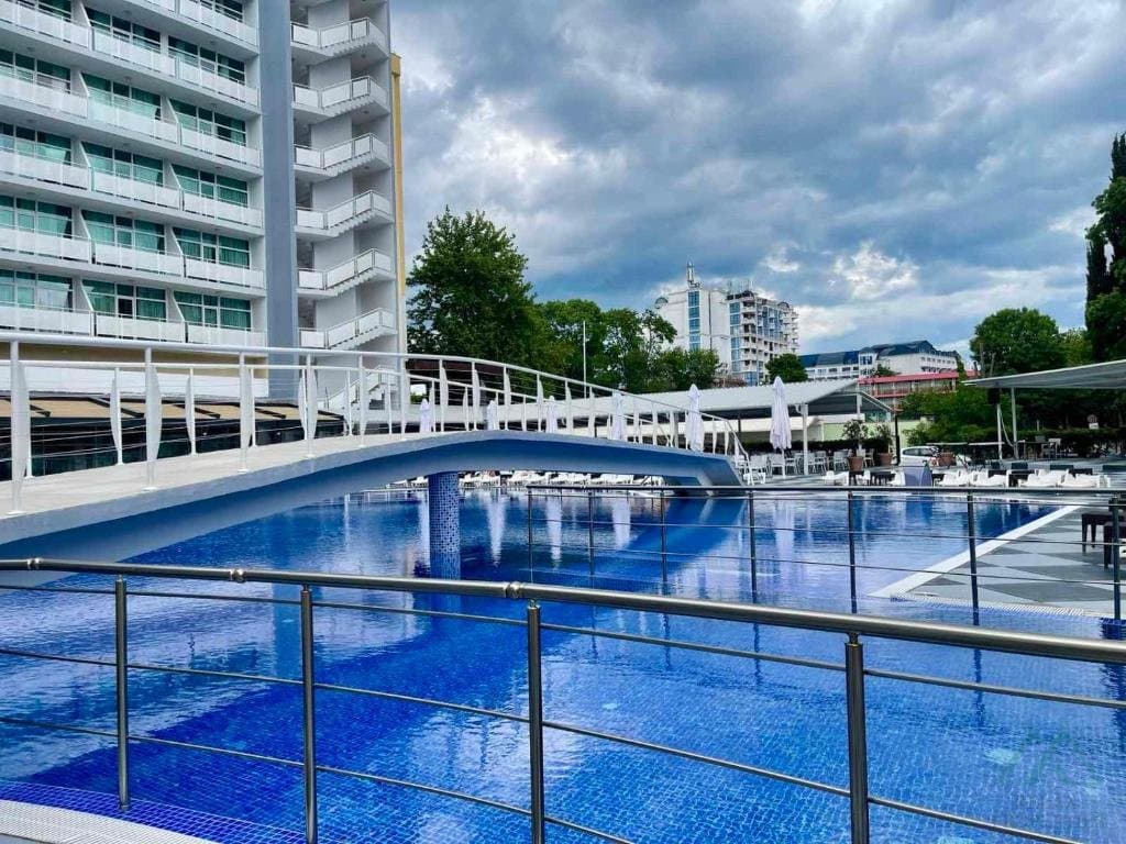 Apartmán s výhľadom na more a bazén, 200 m od pláže – Slnečné pobrežie - foto 29