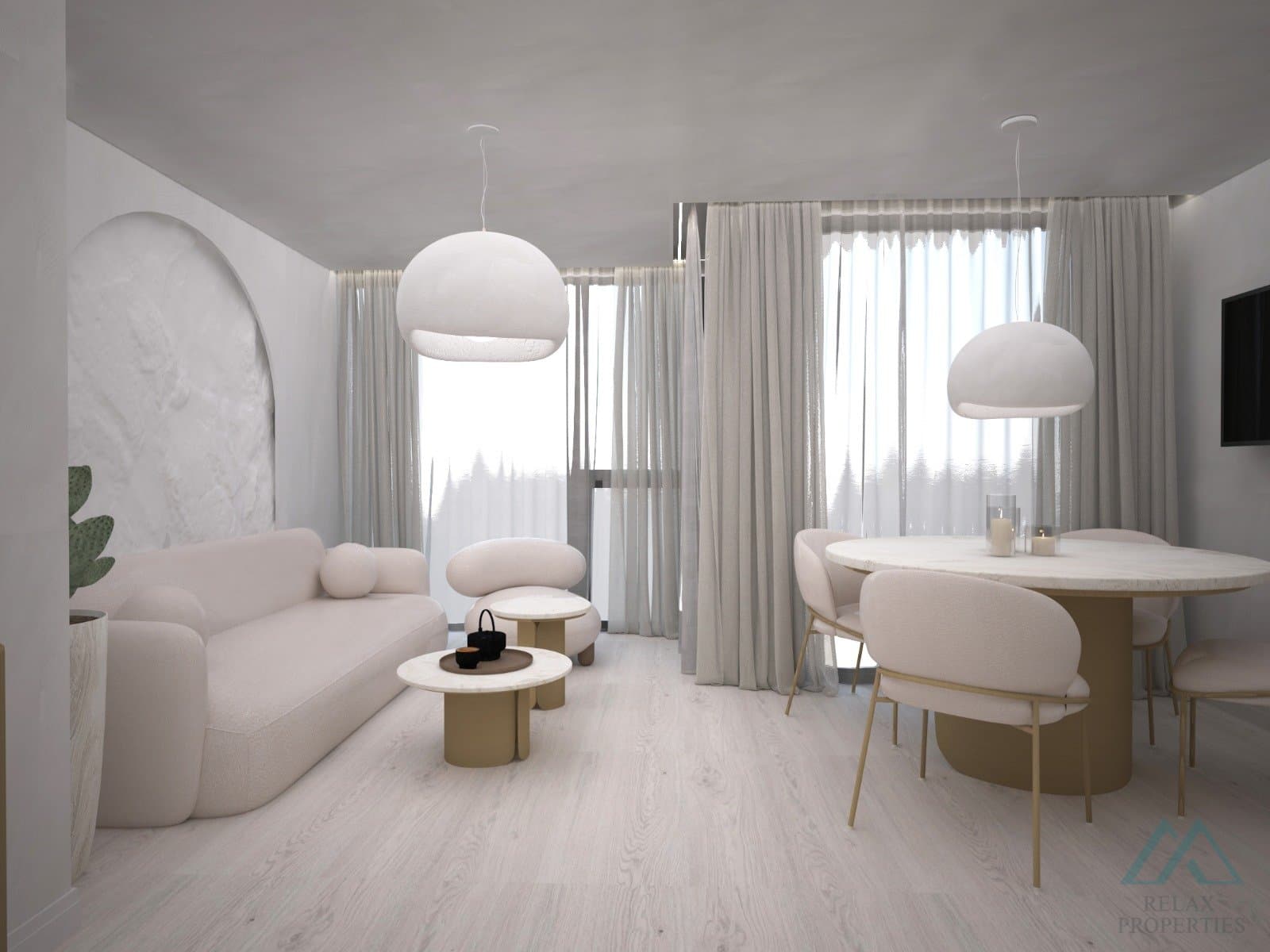 Na splátky! Nové apartmány v luxusnom projekte J’Adore Blanc, 400m od mora, Slnečné pobrežie - foto 9