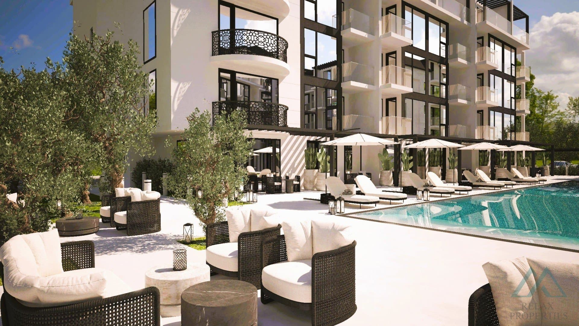 Na splátky! Nové apartmány v luxusnom projekte J’Adore Blanc, 400m od mora, Slnečné pobrežie - foto 16