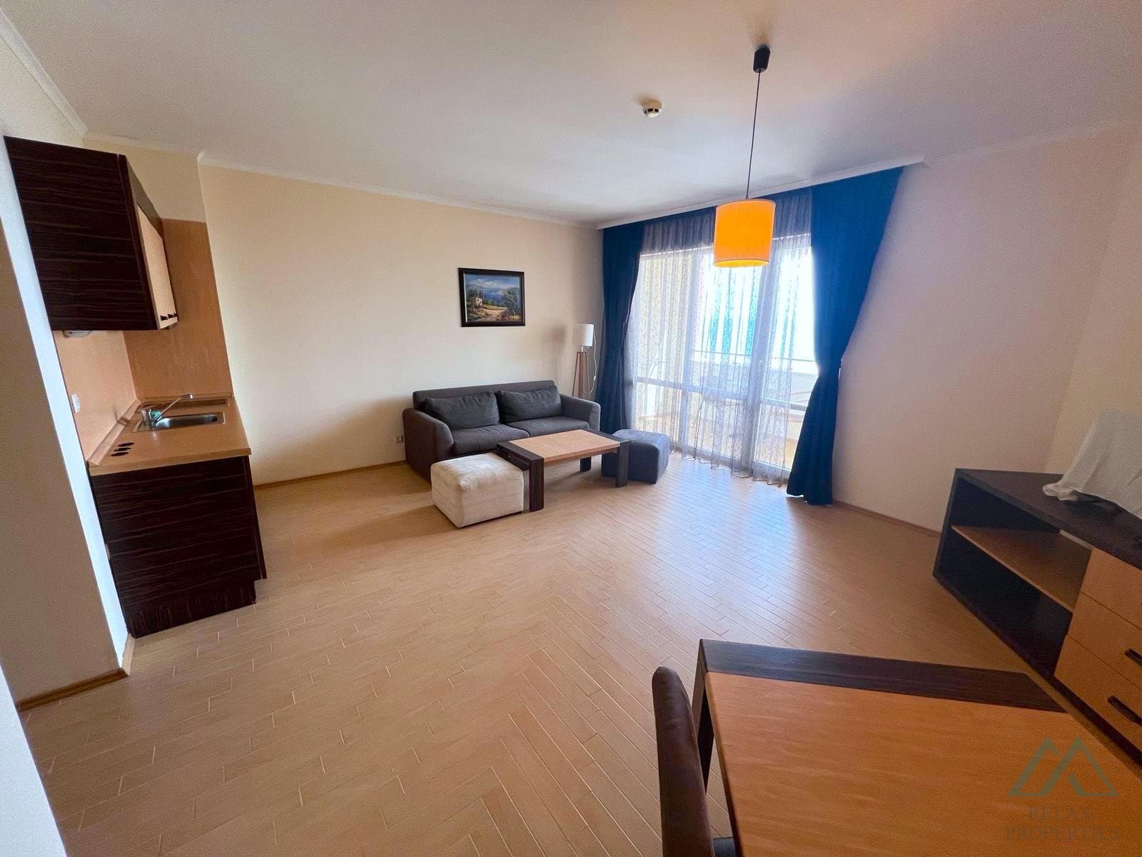 2 izbový apartmán s výhľadom na more, prvá línia, 4* DIT Majestic Beach Resort, Slnečné pobrežie - foto 6