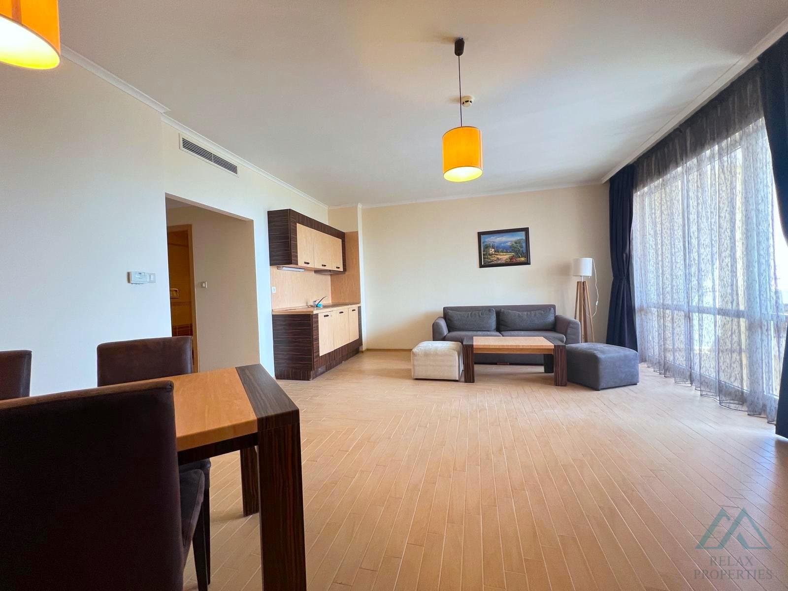 2 izbový apartmán s výhľadom na more, prvá línia, 4* DIT Majestic Beach Resort, Slnečné pobrežie - foto 9