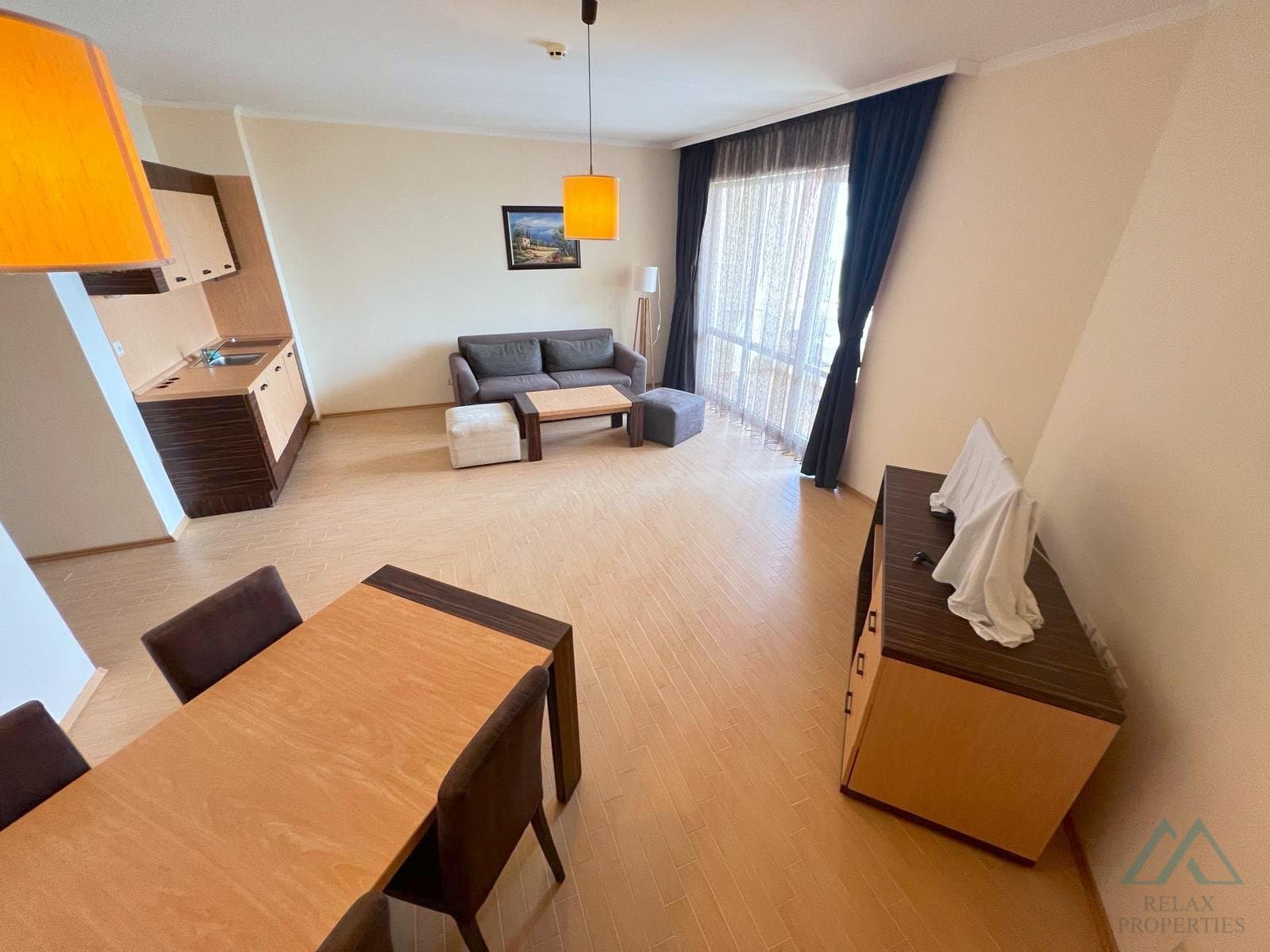 2 izbový apartmán s výhľadom na more, prvá línia, 4* DIT Majestic Beach Resort, Slnečné pobrežie - foto 10