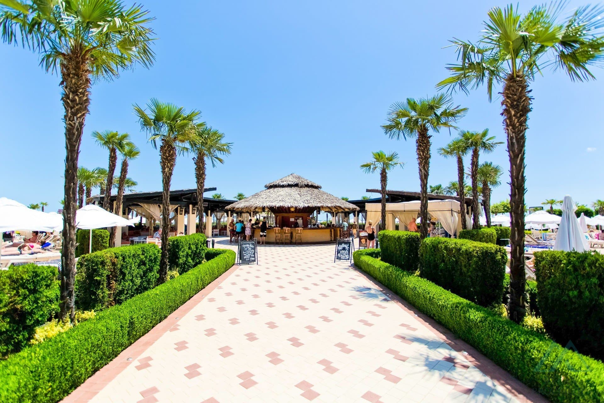 2 izbový apartmán v 4* DIT Majestic Beach Resort, prvá línia pri mori, Slnečné pobrežie - foto 26