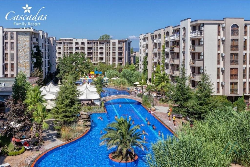 Apartmán v rodinnom komplexe Cascadas Family Resort, 500m od mora, Slnečné pobrežie - foto 11
